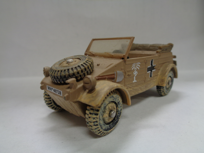 KĂĽbelwagen in Afrika Corps desert camouflage. Photo courtesy of Angoleiro